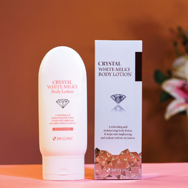 CRYSTAL WHITE MILKY BODY LOTION